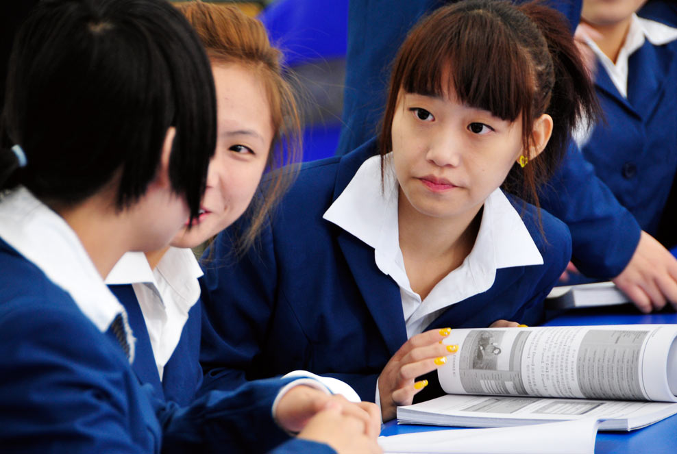 安徽新華電腦專修學院_IT大學 學子課余生活瞬間