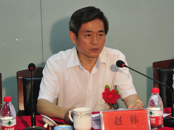 安徽省政協(xié)副主席趙韓在開(kāi)學(xué)典禮上講話