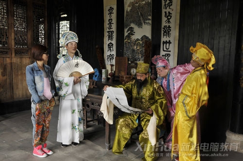 “新生年華微型劇”古裝戲拍攝現場